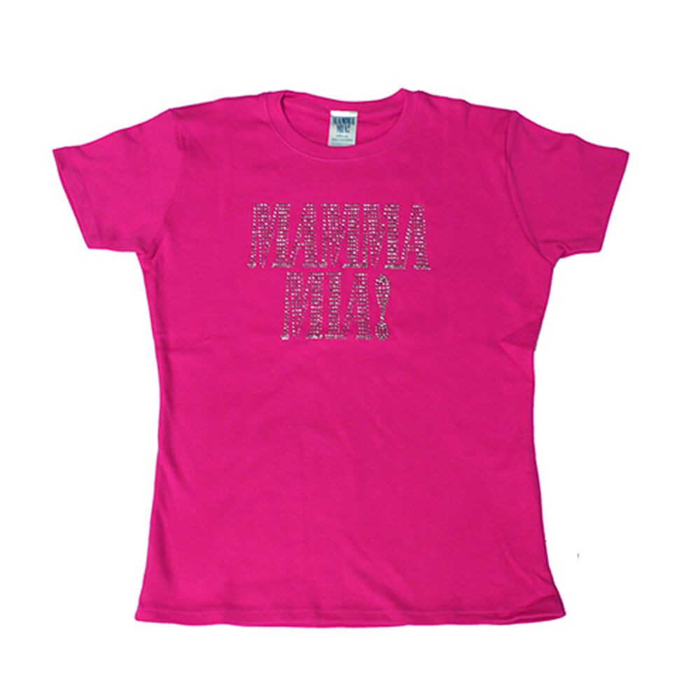 MAMMA MIA! Kids Ladies Rhinestone T-Shirt Theatre Shop