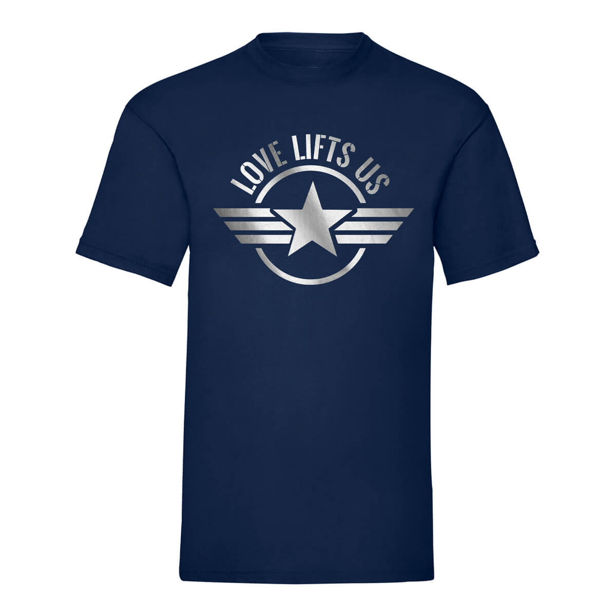 OFFICER NAVY T FRONT
