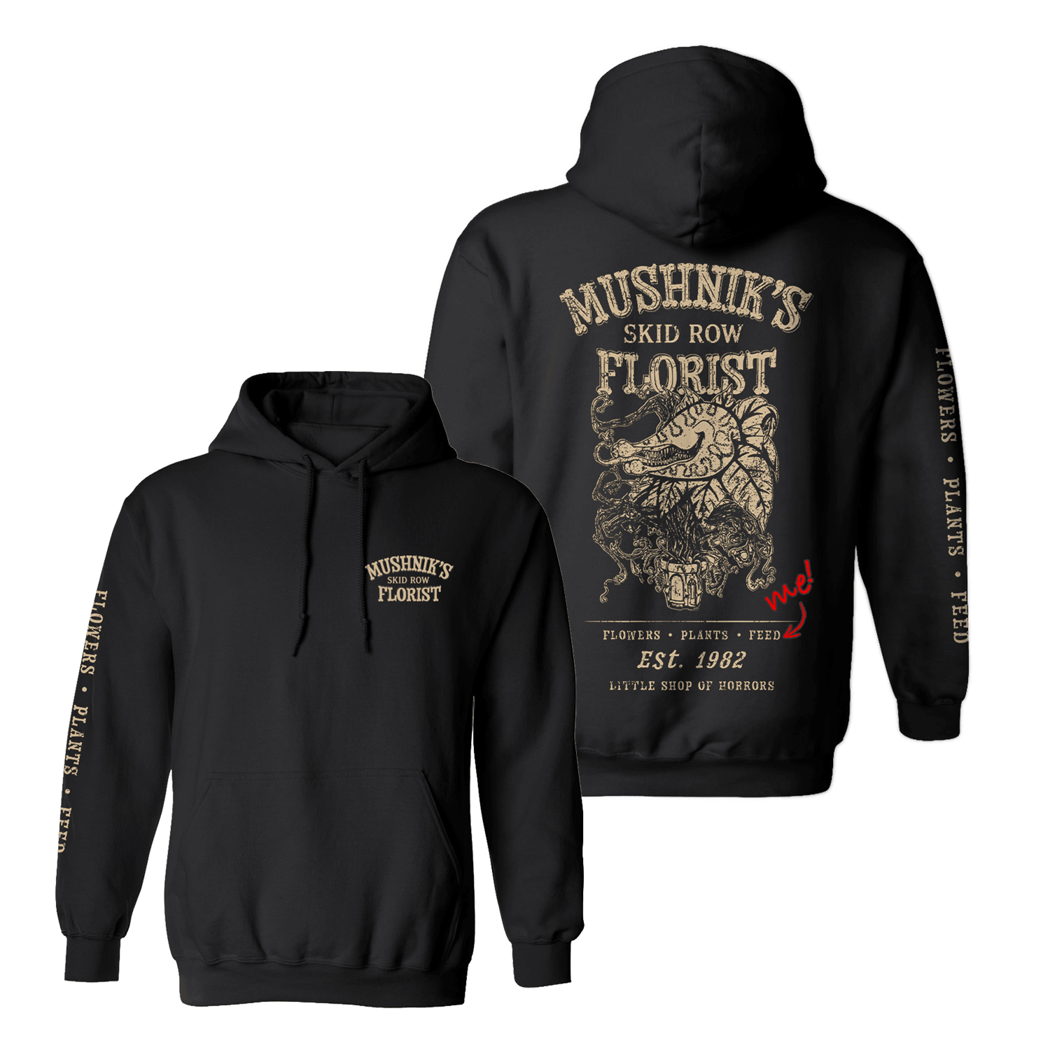 MUSHNIKS HOODIE FRONT & BACK